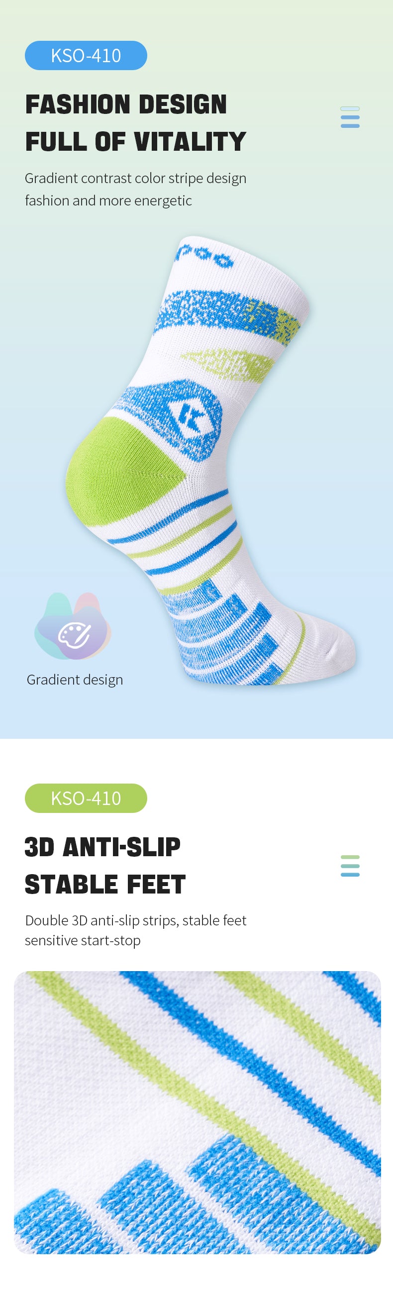 KUMPOO KSO-410 SOCKS