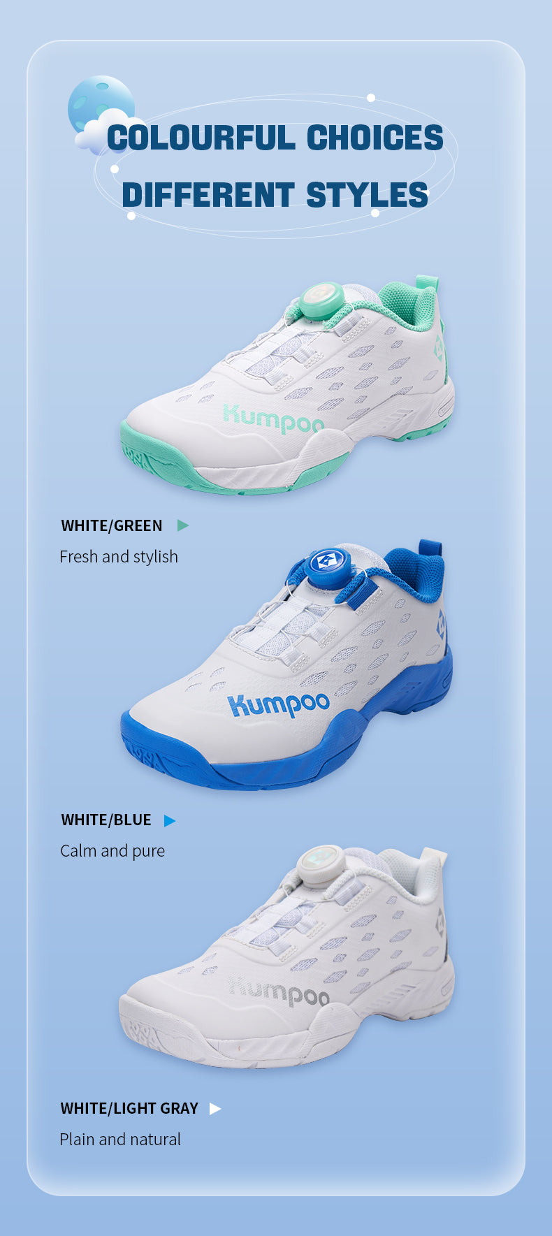 KUMPOO KH-J08 SHOES (KIDS)