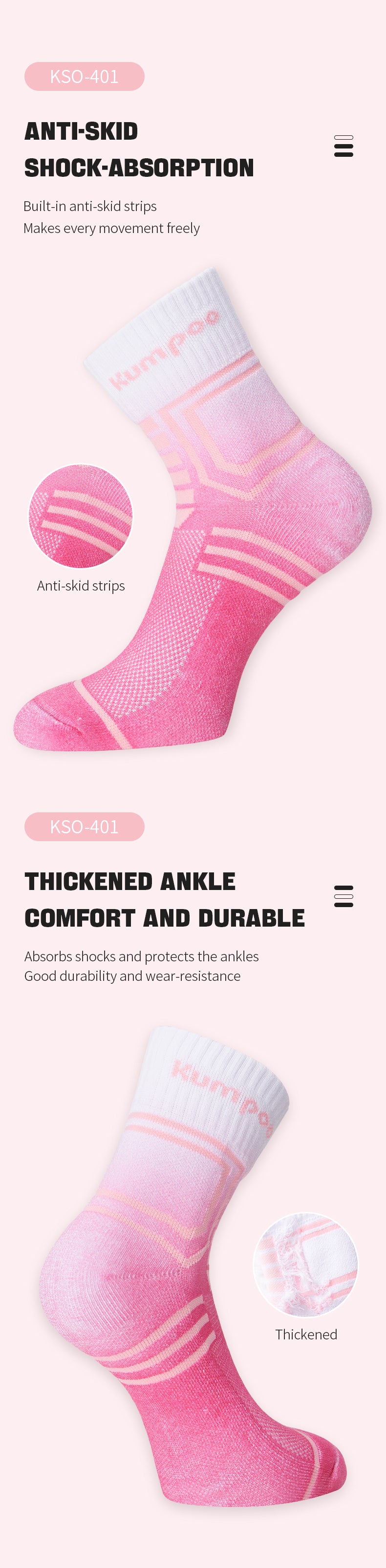 KUMPOO KSO-401 SOCKS