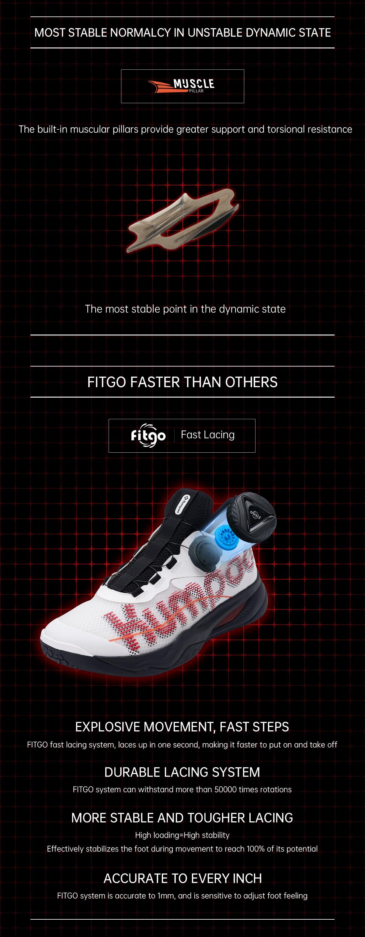 KUMPOO KH-G826S SHOES
