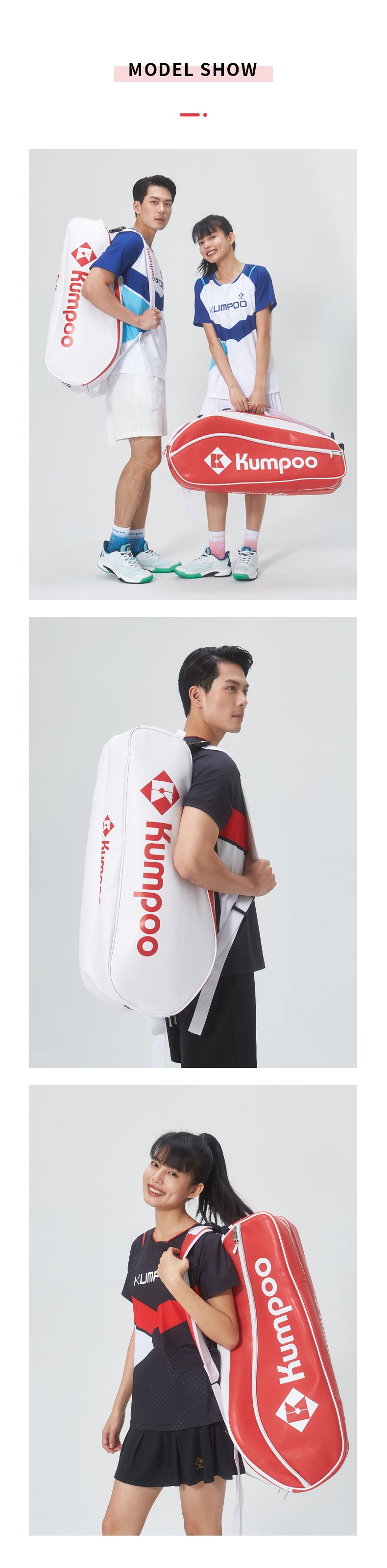KUMPOO KB-467 RACKET BAG