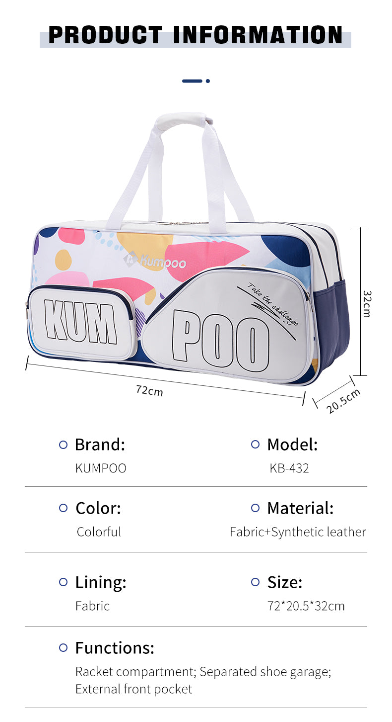 KUMPOO KB-432 RACKET BAG