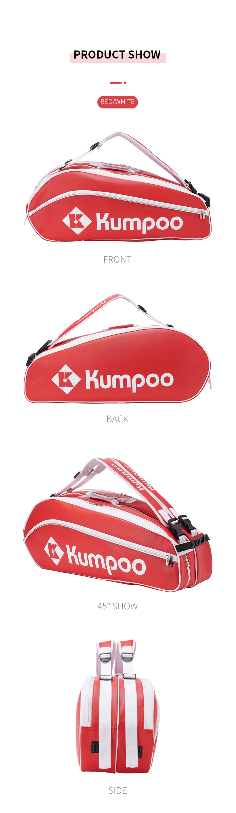 KUMPOO KB-467 RACKET BAG