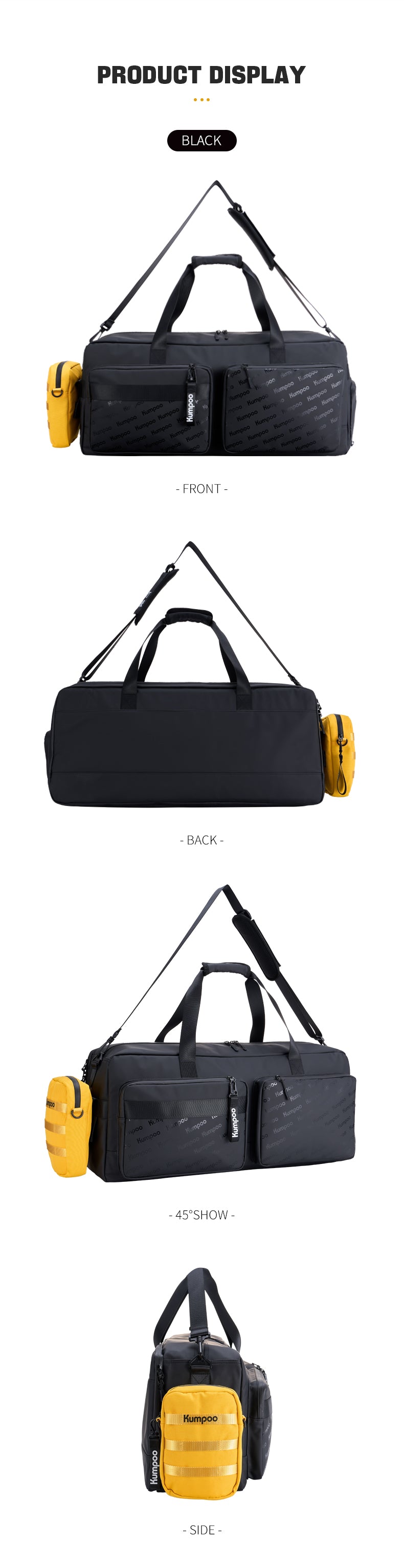 KUMPOO KB-369 RACKET BAG