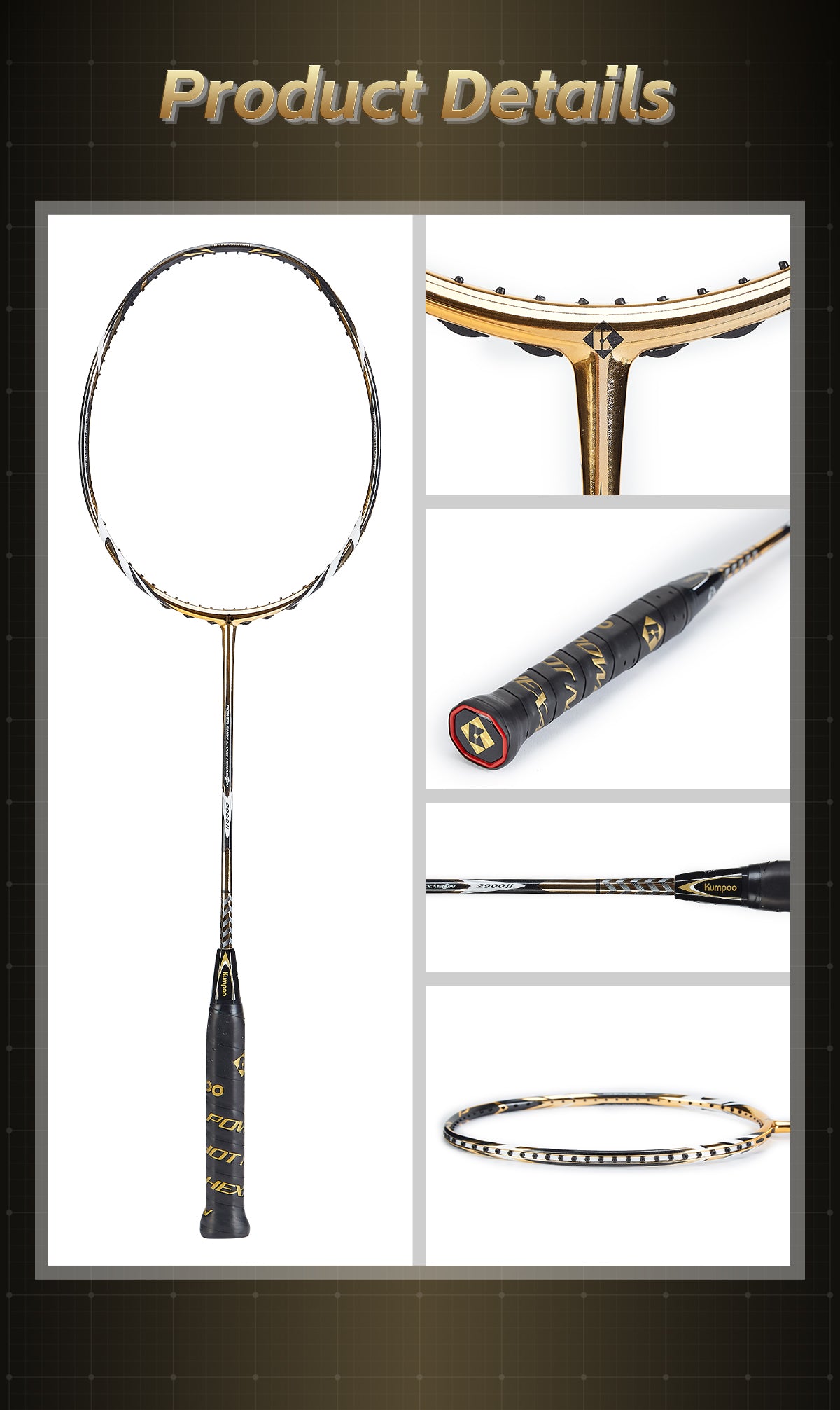 KUMPOO 2900II 4U RACKET
