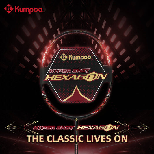 KUMPOO HYPER SHOT HEXAGON RACKET