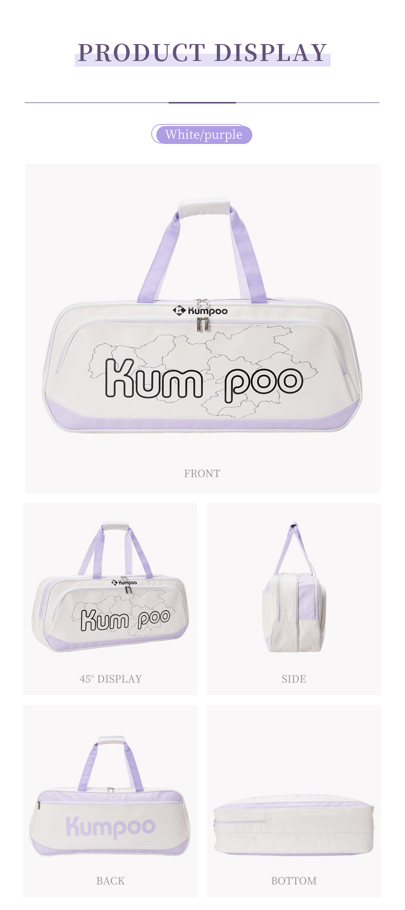 KUMPOO KB-366 RACKET BAG