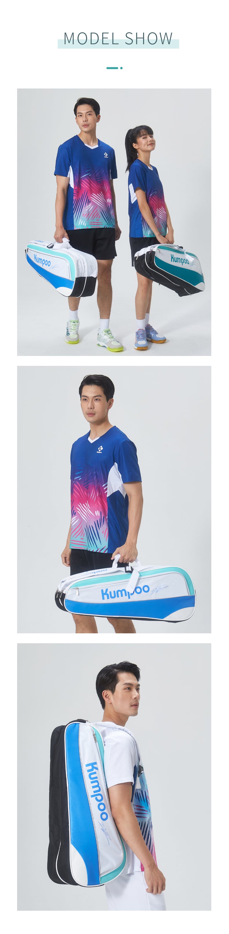 KUMPOO KB-461 RACKET BAG