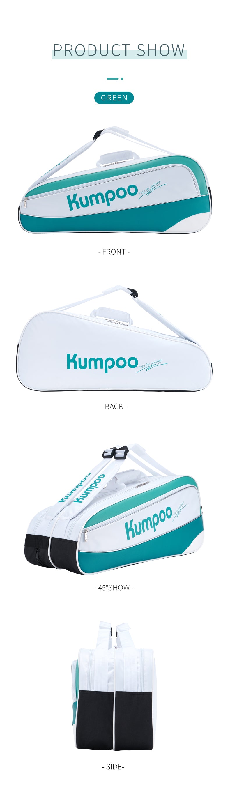 KUMPOO KB-461 RACKET BAG
