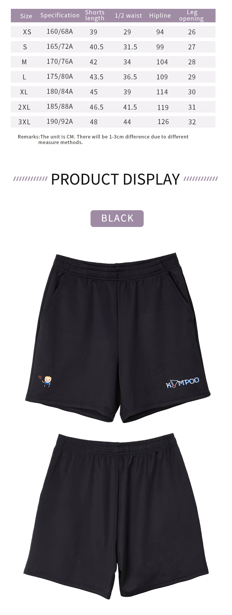 KUMPOO KP-302 SHORTS