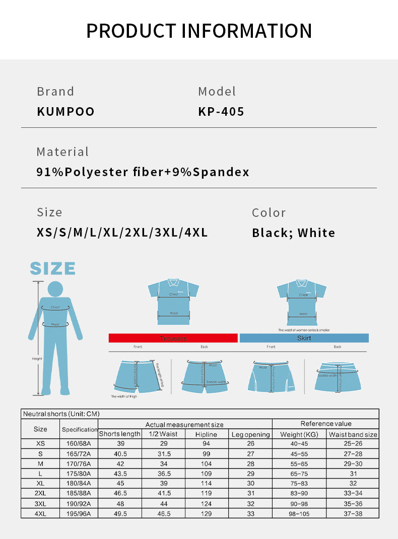 KUMPOO KP-405 SHORTS