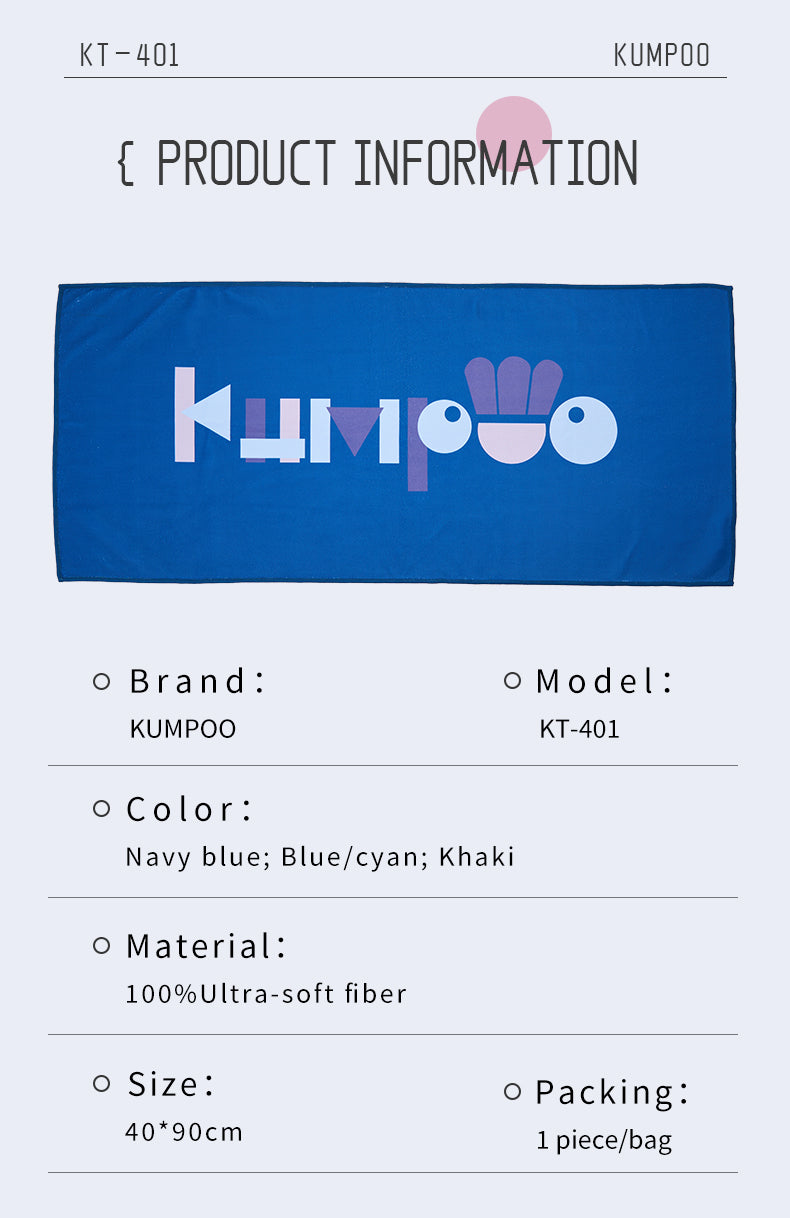 KUMPOO KT-401 TOWEL (40x90CM)