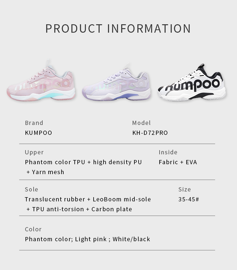 KUMPOO KH-D72PRO SHOES