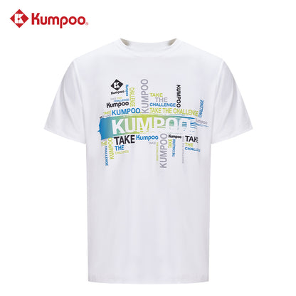 Kumpoo KW-4005 Badminton T-Shirt - WHITE