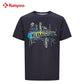Kumpoo KW-4005 Badminton T-Shirt - BLACK