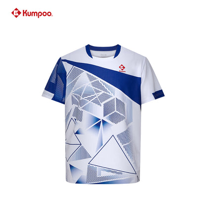 Kumpoo KW-3101 Badminton T-Shirt - WHITE