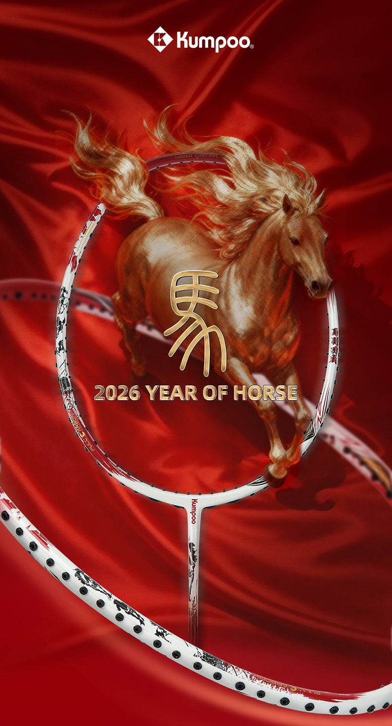 KUMPOO 2026 YEAR OF HORSE RACKET