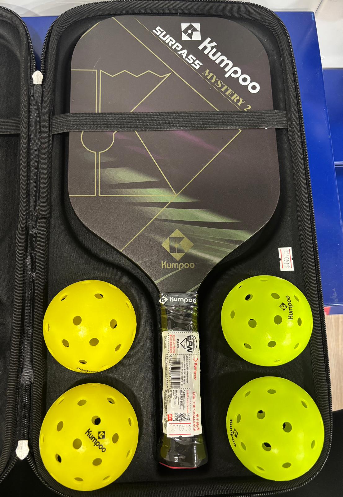 Kumpoo SURPASS MYSTERY 2 PICKLEBALL PADDLE (USAPA APPROVED) | Badmi